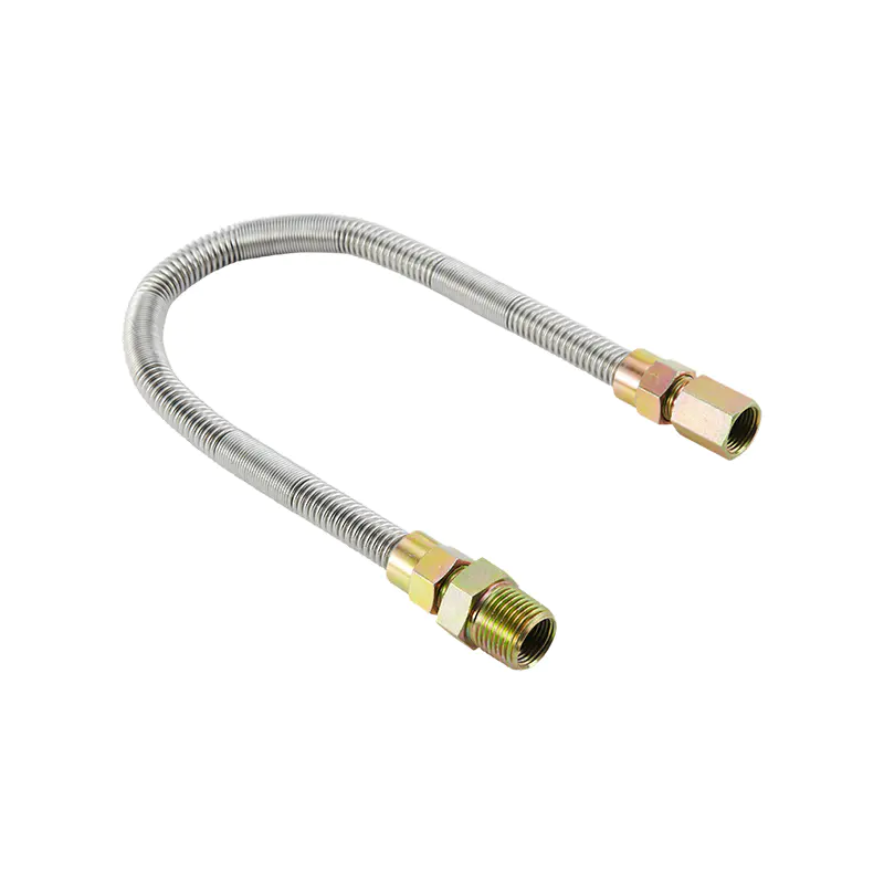 Conector de gás sem apito de aço inoxidável DN10