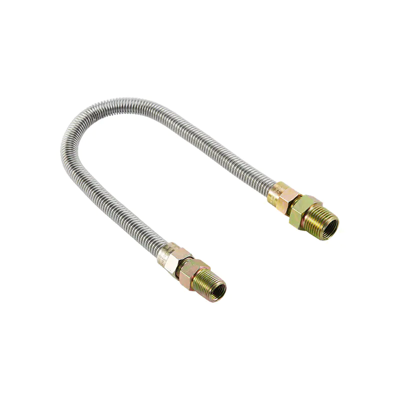 Conector de gás DN10 de aço inoxidável